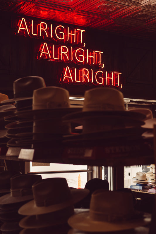 'ALRIGHT, ALRIGHT, ALRIGHT'